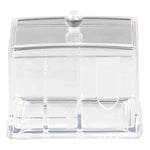 Load image into Gallery viewer, Home Basics Cosmetic Organizer, Clear $4.00 EACH, CASE PACK OF 12
