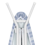 Load image into Gallery viewer, Seymour Home Products Adjustable Height, 4-Leg Ironing Board with Perforated Top, Blue Stripe $30.00 EACH, CASE PACK OF 1
