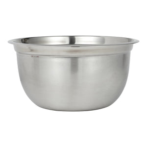 Home Basics 3QT. Stainless Steel Beveled Anti-Skid Mixing Bowl, Silver $4.00 EACH, CASE PACK OF 24