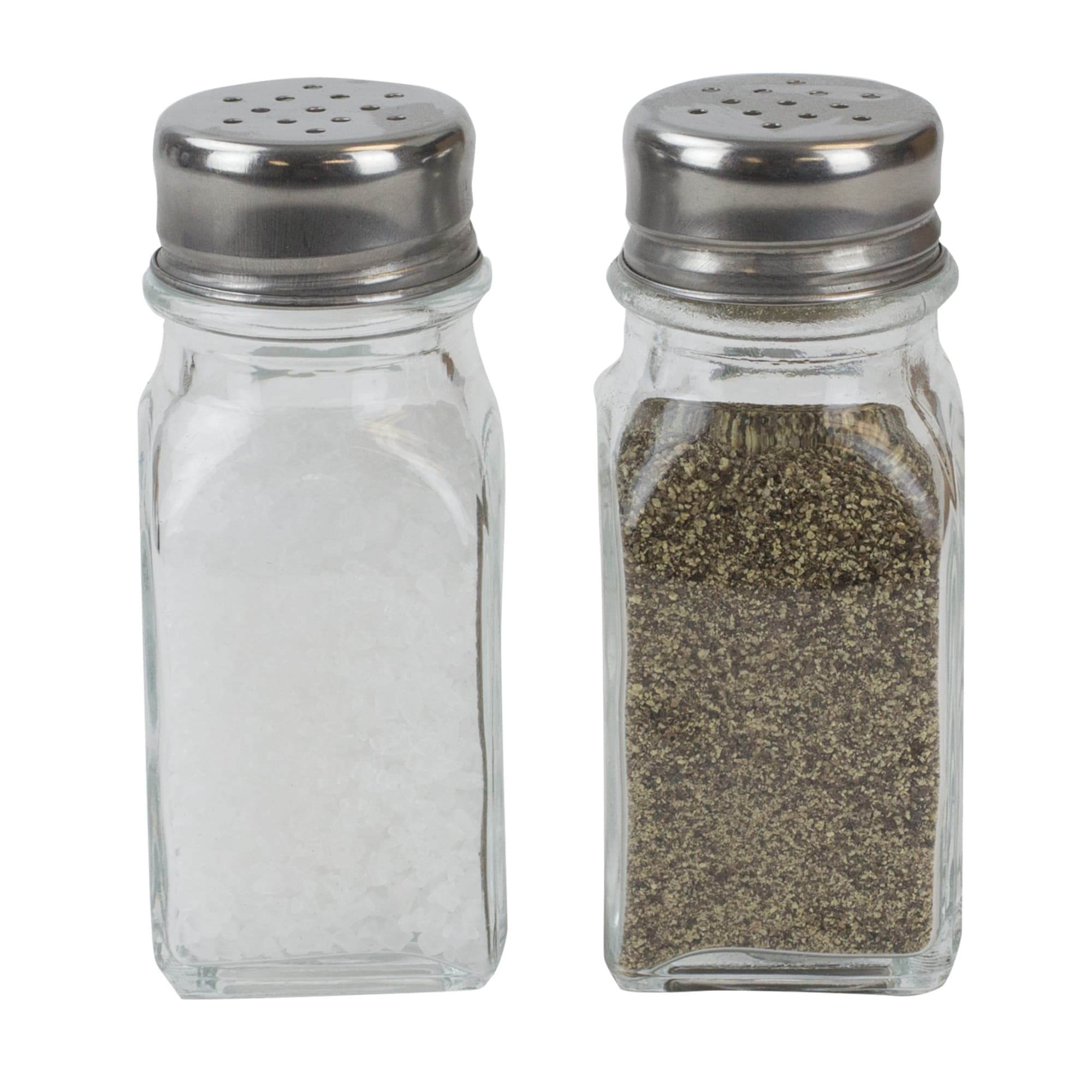 Home Basics 2 Piece Salt and Pepper Set $1.50 EACH, CASE PACK OF 24