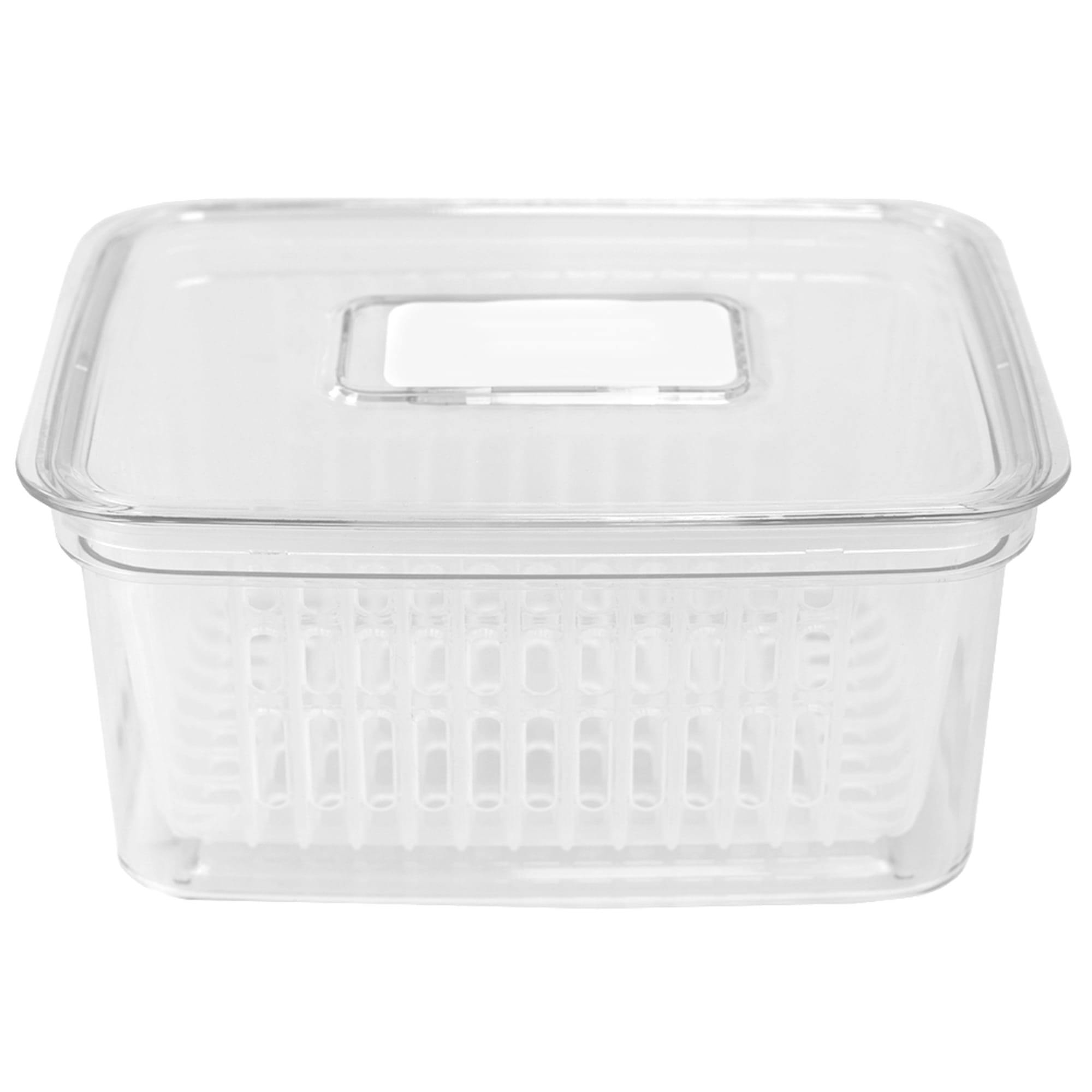 Home Basics Small Produce Saver with Removable Colander, Clear $4.00 EACH, CASE PACK OF 12