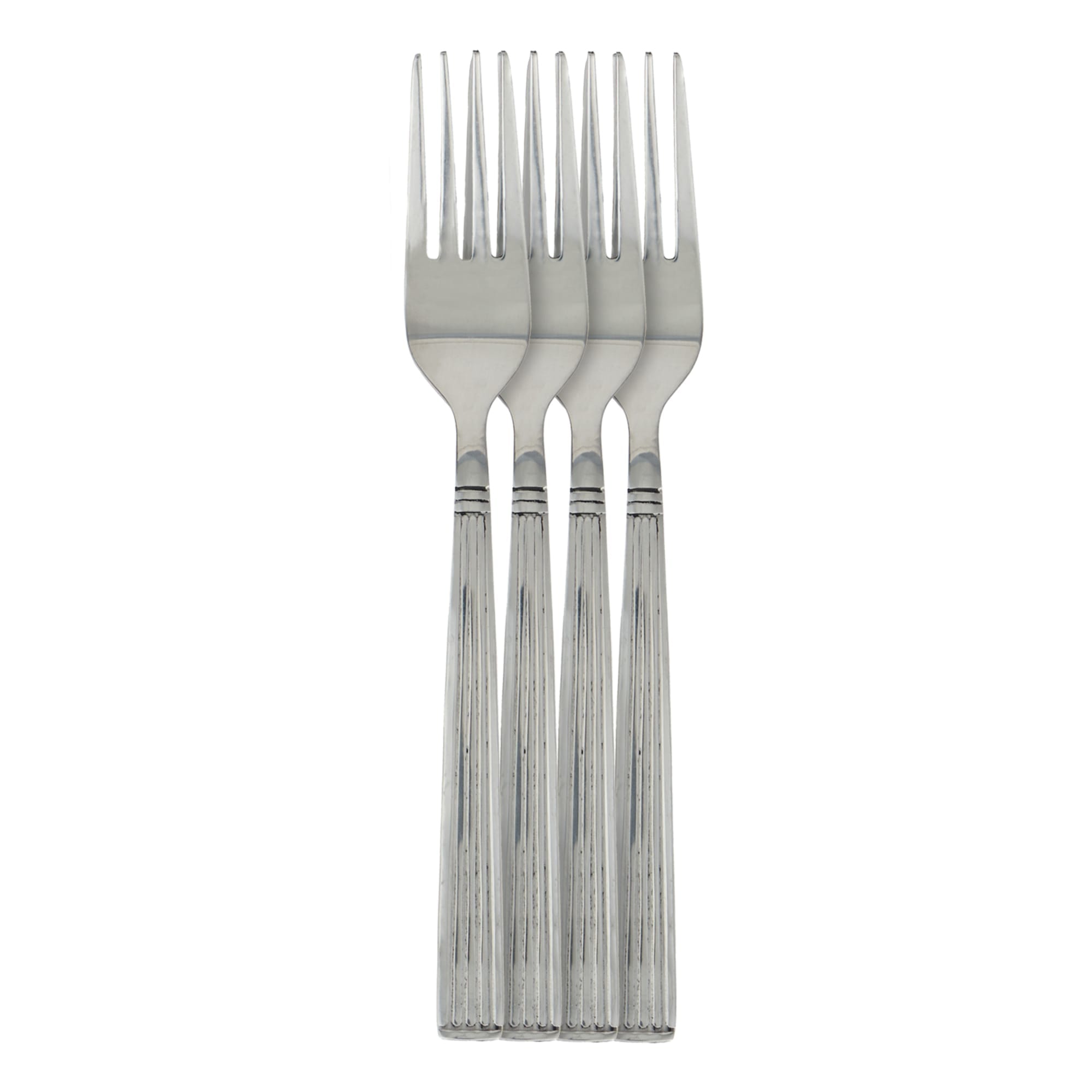 16-Piece Stainless Steel Flatware Set - 4 Table Settings, Includes Dinner Forks, Knives, Tablespoons, Teaspoons $8.00 EACH, CASE PACK OF 12