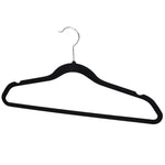 Load image into Gallery viewer, Home Basics Velvet Hangers, (Pack of 25), Black $8.00 EACH, CASE PACK OF 8
