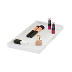 Load image into Gallery viewer, Home Basics Crocodile Plastic Vanity Tray, White $5.00 EACH, CASE PACK OF 8
