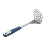 Load image into Gallery viewer, Michael Graves Design Comfortable Grip Vertical Handle Manual Stainless Steel Potato Masher, Indigo $4.00 EACH, CASE PACK OF 24

