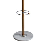 Load image into Gallery viewer, Home Basics Coat Rack with Heavy Duty Marble Base, Natural $25.00 EACH, CASE PACK OF 1
