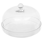 Load image into Gallery viewer, Home Basics Glass Cake Plate with Cover $20.00 EACH, CASE PACK OF 4
