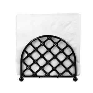 Home Basics Lattice Collection Free-Standing Napkin Holder, Black $4.00 EACH, CASE PACK OF 12