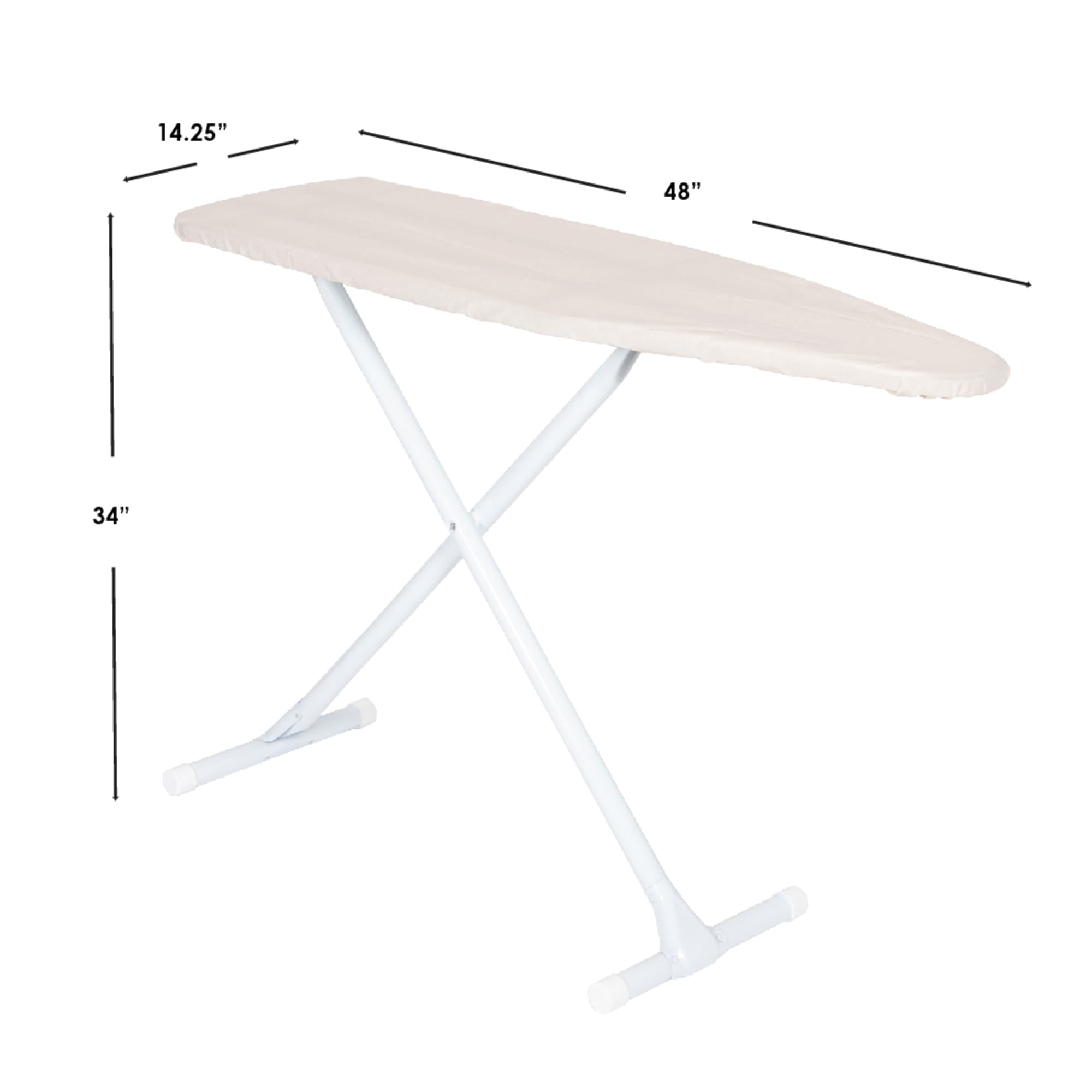 Seymour Home Products Wardroboard, Adjustable Height Ironing Board, Khaki $30.00 EACH, CASE PACK OF 1