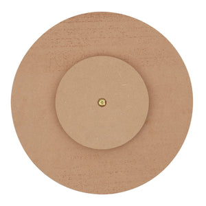 Home Basics Farmhouse Graphic Print Wood Lazy Susan, Natural $12.00 EACH, CASE PACK OF 12