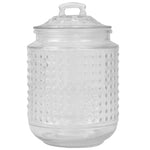 Load image into Gallery viewer, Home Basics Dott 40.5 oz. Glass Canister, (Set of 3), Clear $10.00 EACH, CASE PACK OF 8
