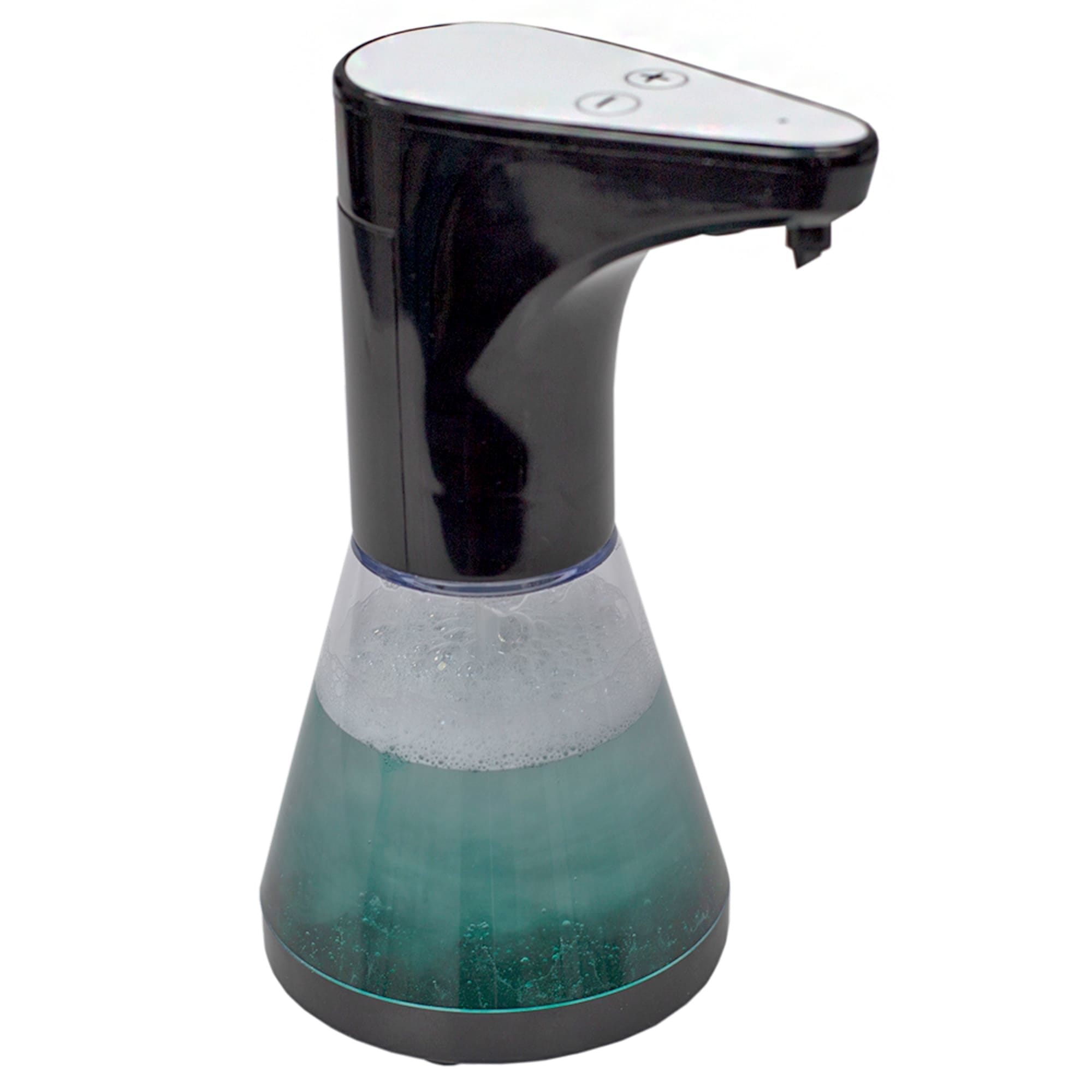 Home Basics 450 ml. Automatic Compact Countertop Soap Dispenser, Black $12.00 EACH, CASE PACK OF 6