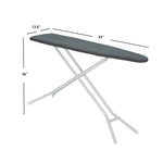 Load image into Gallery viewer, Seymour Home Products Adjustable Height, 4-Leg Ironing Board with Perforated Top, Dark Gray $30.00 EACH, CASE PACK OF 1
