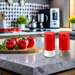 Load image into Gallery viewer, Home Basics Essence Collection 2 Piece Salt and Pepper Set $3.00 EACH, CASE PACK OF 12
