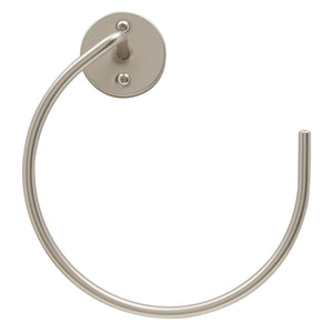 Home Basics Chelsea Wall Mounted Open Towel Ring $5.00 EACH, CASE PACK OF 12