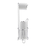 Load image into Gallery viewer, Home Basics Heavy Duty Chrome Plated Steel Toilet Paper Holder $10.00 EACH, CASE PACK OF 6
