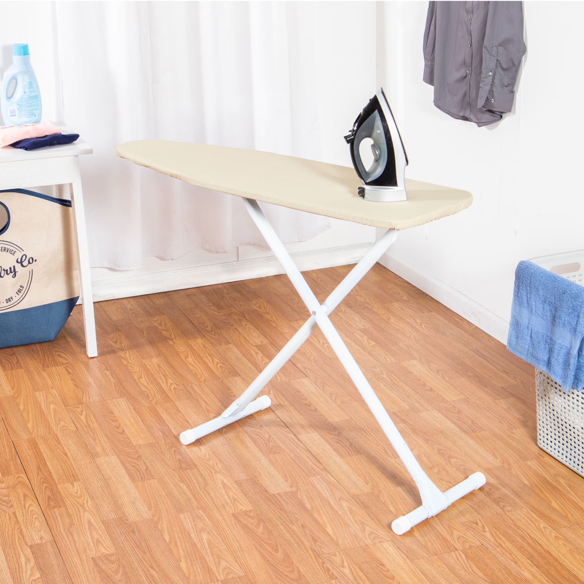 Seymour Home Products Wardroboard, Adjustable Height Ironing Board, Almond $30.00 EACH, CASE PACK OF 1