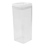 Load image into Gallery viewer, Home Basics 3.1 Liter Twist &#39;N Lock Air-Tight Square Plastic Canister, White $7.00 EACH, CASE PACK OF 6
