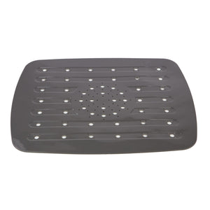 Home Basics PVC Sink Mat, Grey $3.00 EACH, CASE PACK OF 24