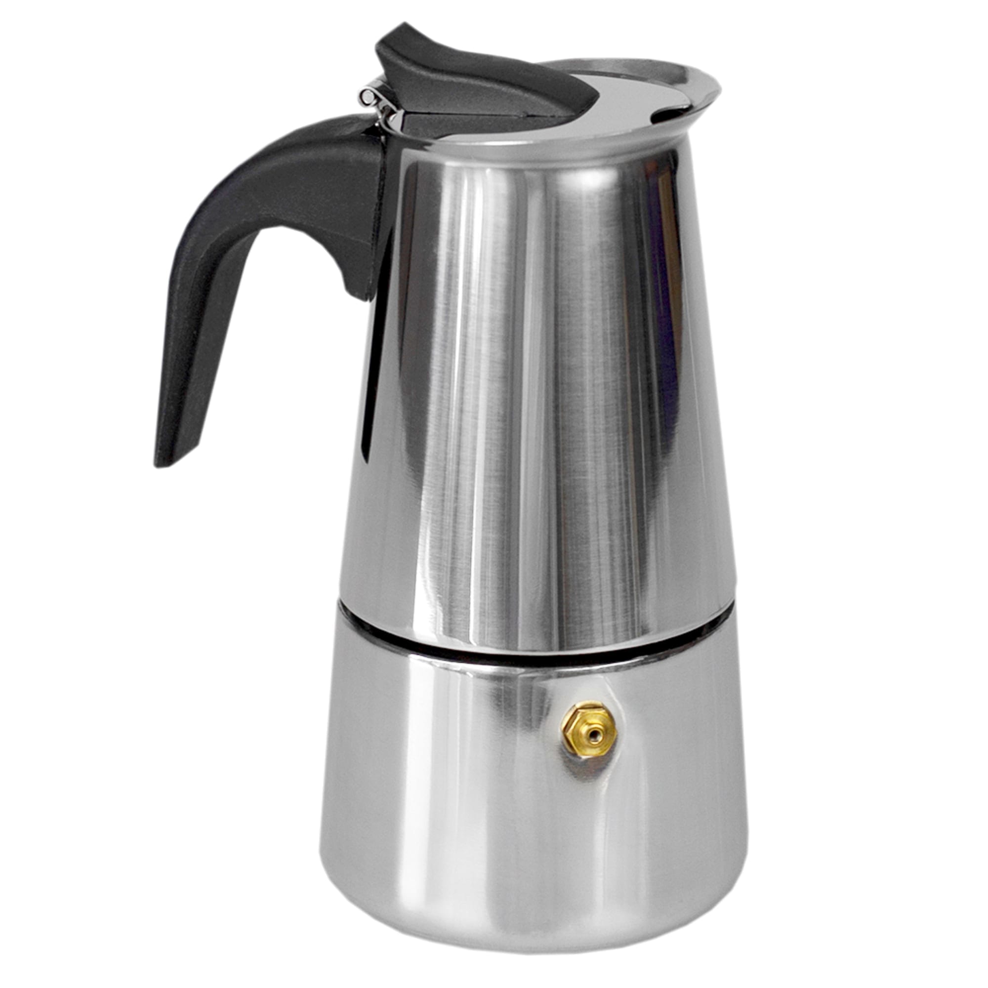 Stainless Steel Stovetop Espresso Coffee Maker Moka Pot Electric 4