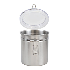 Home Basics 4 Piece Stainless Steel Canister Set $30.00 EACH, CASE PACK OF 6