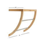 Load image into Gallery viewer, Home Basics Bamboo Wall Mounted Towel Rack With Shelf  $12.00 EACH, CASE PACK OF 6
