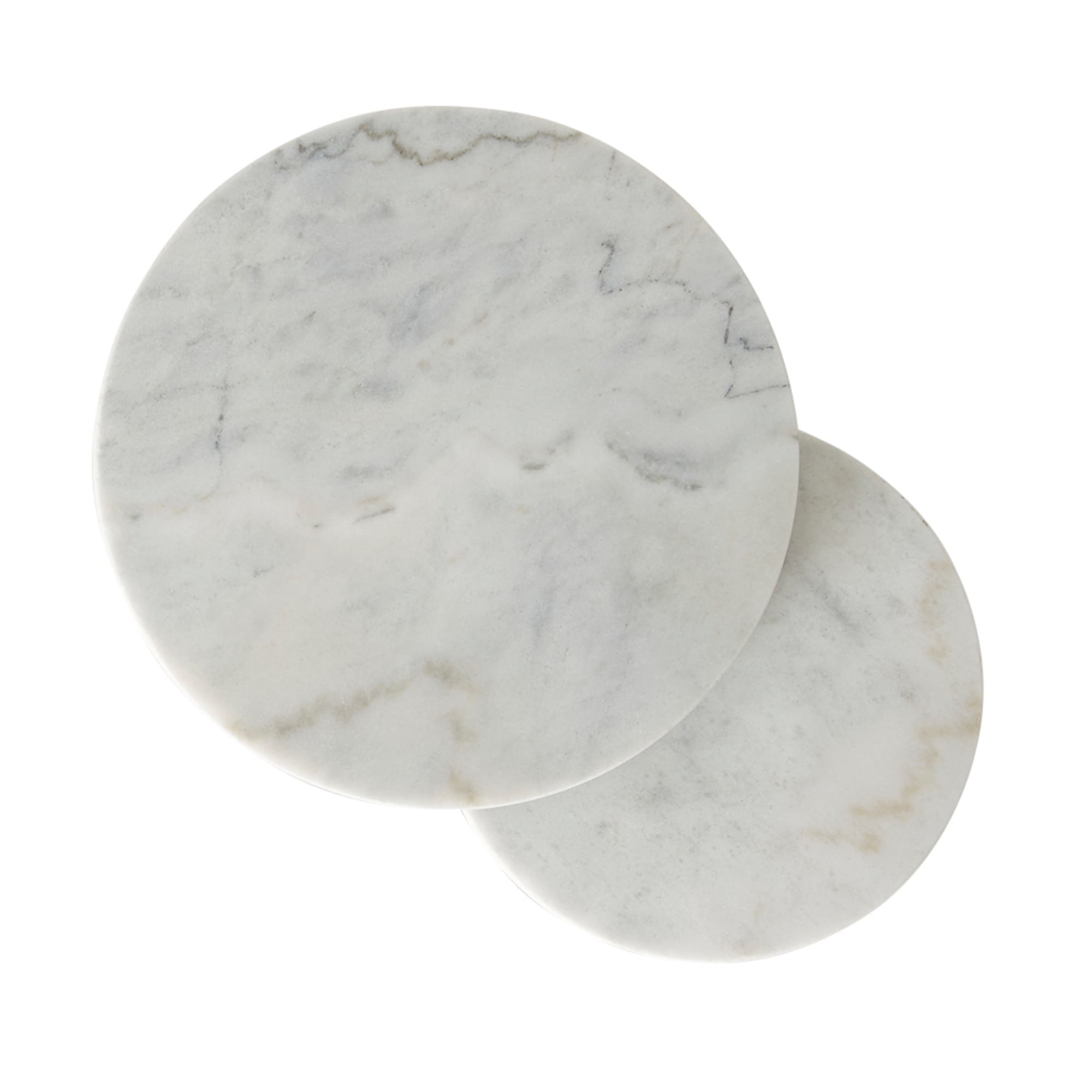 Sophia Grace 2 Piece Nesting Marble Tabletop Risers, White/Black $15.00 EACH, CASE PACK OF 4