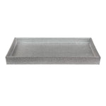 Load image into Gallery viewer, Home Basics Plastic Vanity Tray, Silver $5.00 EACH, CASE PACK OF 8
