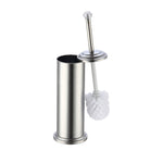 Load image into Gallery viewer, Home Basics Stainless Steel Toilet Brush Holder with Diamond Top $6.00 EACH, CASE PACK OF 12
