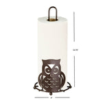 Load image into Gallery viewer, Home Basics Steel Owl Paper Towel Holder, Bronze $8.00 EACH, CASE PACK OF 12
