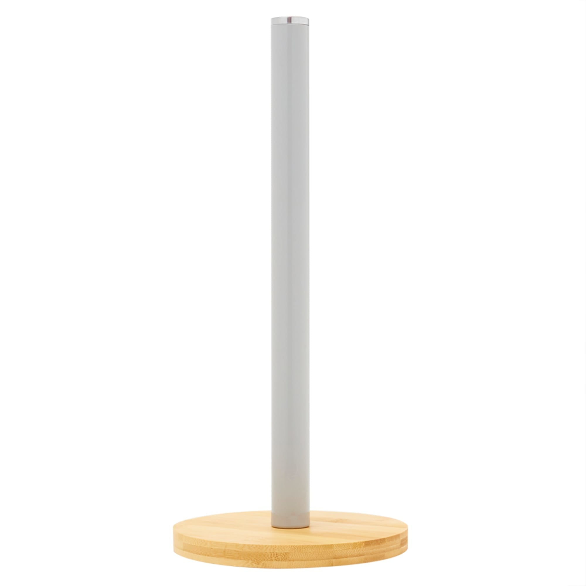 Home Basics Bonny Freestanding Paper Towel Holder with Bamboo Base $4.00 EACH, CASE PACK OF 12