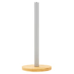 Load image into Gallery viewer, Home Basics Bonny Freestanding Paper Towel Holder with Bamboo Base $4.00 EACH, CASE PACK OF 12
