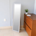 Load image into Gallery viewer, Home Basics Easel Back Full Length Mirror with MDF Frame, Grey $15.00 EACH, CASE PACK OF 6
