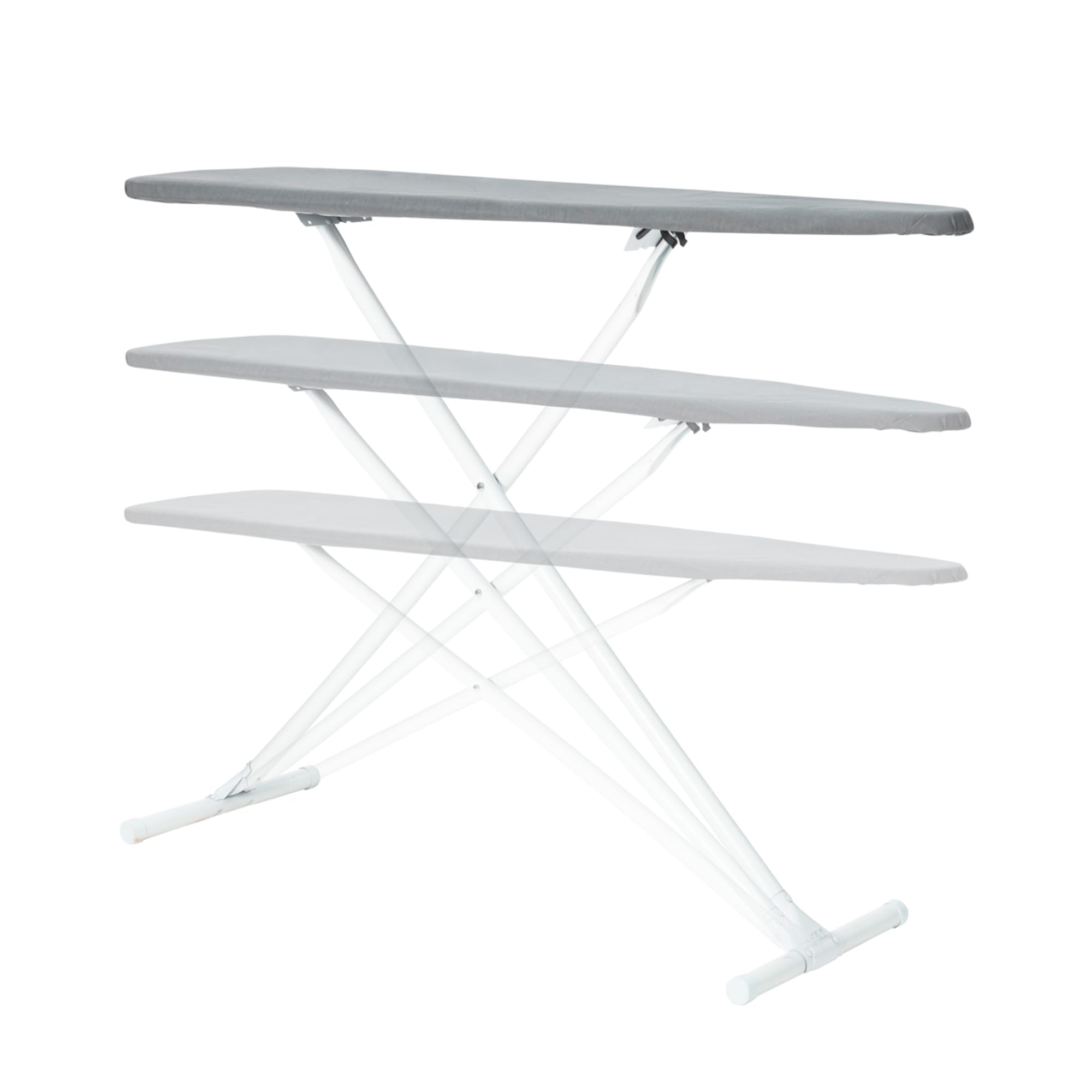 Seymour Home Products Adjustable Height, T-Leg Ironing Board With Perforated Top, Grey Solid (4 Pack) $25 EACH, CASE PACK OF 4