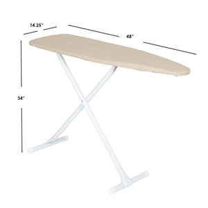 Seymour Home Products Wardroboard, Adjustable Height Ironing Board, Almond $30.00 EACH, CASE PACK OF 1