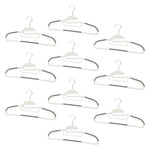 Load image into Gallery viewer, Home Basics 10 Piece Non-Slip Hangers, White $5.00 EACH, CASE PACK OF 12
