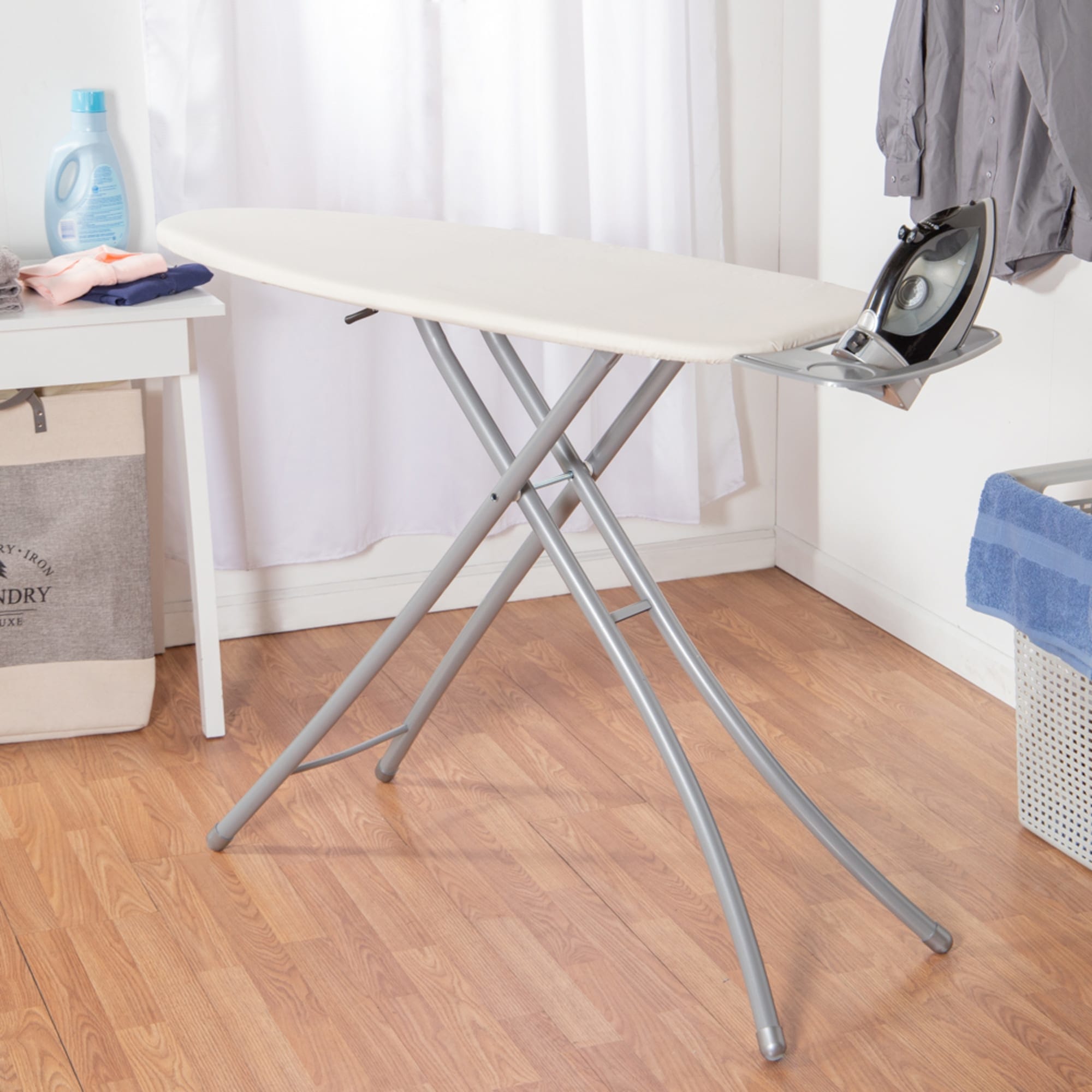 Seymour Home Products Adjustable Height, Wide Top Ironing Board with Iron Rest, Khaki (2 Pack) $60.00 EACH, CASE PACK OF 2