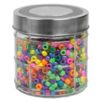 Load image into Gallery viewer, Home Basics Chex Collection 22 oz. Small Glass Canister  $2.00 EACH, CASE PACK OF 12
