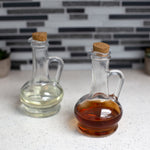 Load image into Gallery viewer, Home Basics Orchard Glass Oil and Vinegar Bottle with Cork Tops, Clear $3 EACH, CASE PACK OF 12
