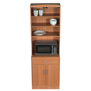 Home Basics Large Wood Microwave Cabinet, Natural $120.00 EACH, CASE PACK OF 1