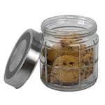 Load image into Gallery viewer, Home Basics Chex Collection 22 oz. Small Glass Canister  $2.00 EACH, CASE PACK OF 12
