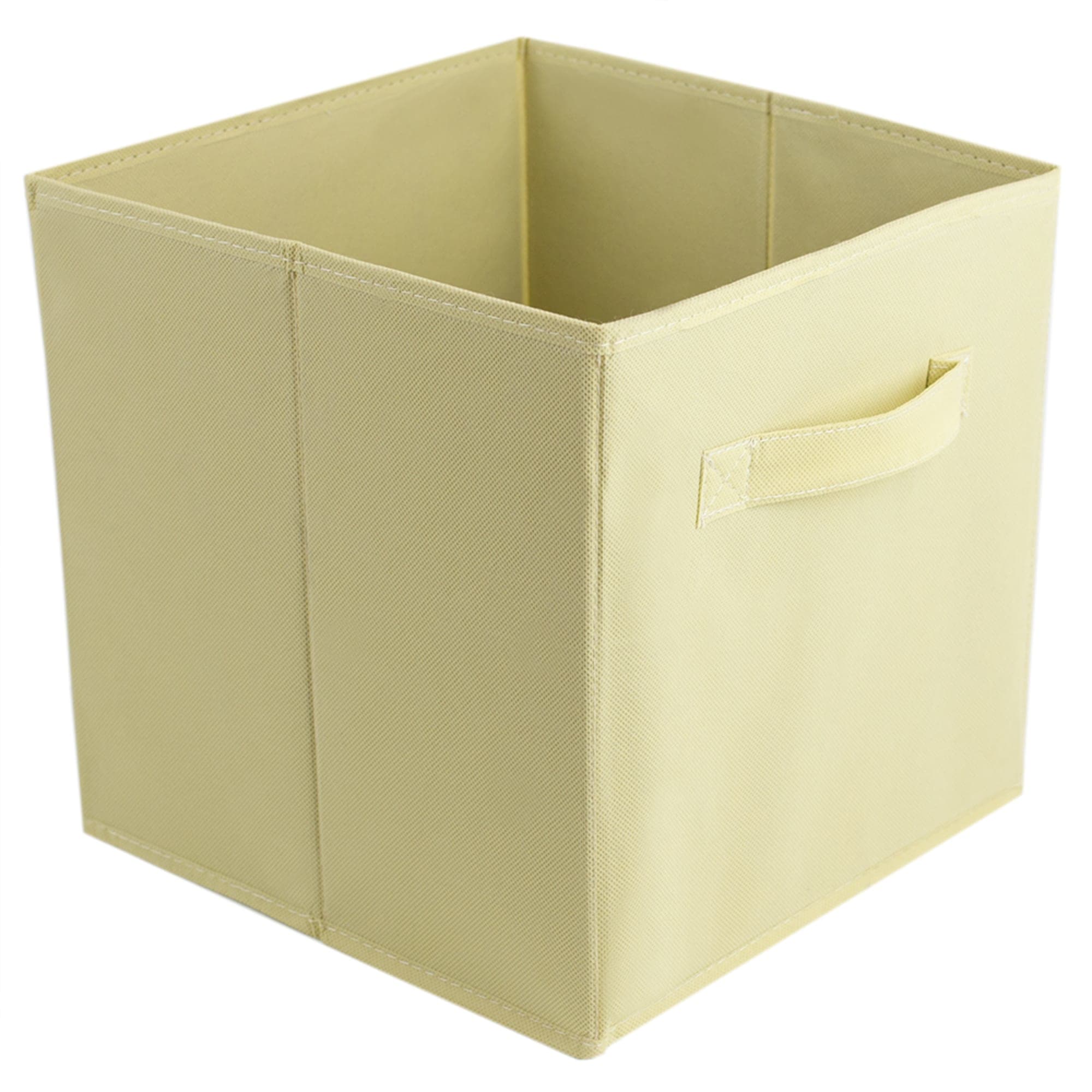 Home Basics Collapsible and Foldable Non-Woven Storage Cube, Khaki $3.00 EACH, CASE PACK OF 12