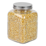 Load image into Gallery viewer, Home Basics Province 2 Lt Glass Canister with Metal Lid $3.00 EACH, CASE PACK OF 12
