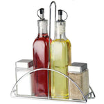 Load image into Gallery viewer, Home Basics 5 Piece Cruet Set with Stand $6.00 EACH, CASE PACK OF 12

