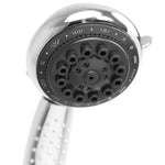 Load image into Gallery viewer, Home Basics 8 Function Shower Head Massager, Chrome $10.00 EACH, CASE PACK OF 12
