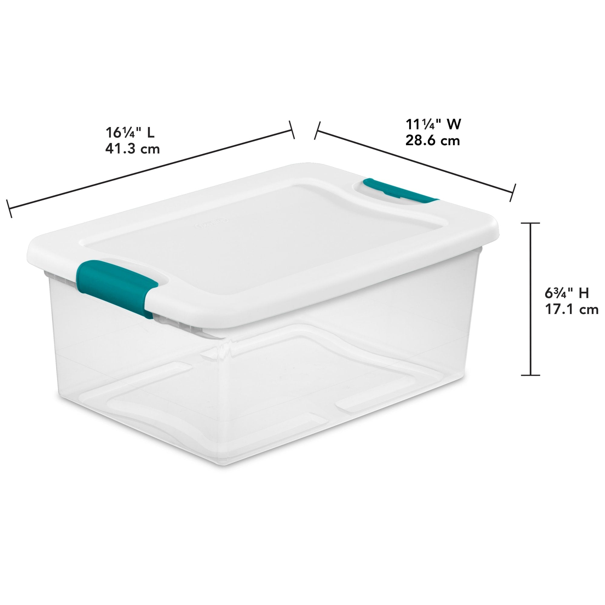 Sterilite 15 Quart / 14 Liter Latching Box $8.00 EACH, CASE PACK OF 12