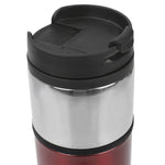 Load image into Gallery viewer, Home Basics Two Tone Stainless Steel 16 oz. Travel Mug - Assorted Colors
