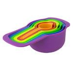 Load image into Gallery viewer, Home Basics 10 Piece Plastic Kitchen Prep Set, Multi-Color $10.00 EACH, CASE PACK OF 6

