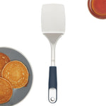 Load image into Gallery viewer, Michael Graves Design Comfortable Grip Stainless Steel Spatula, Indigo $4.00 EACH, CASE PACK OF 24
