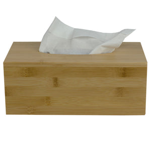 Home Basics Rectangle Bamboo Tissue Box Cover, Natural $7 EACH, CASE PACK OF 6